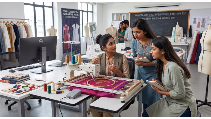 Advanced Certification in Fashion Embroidery & Fabric Art